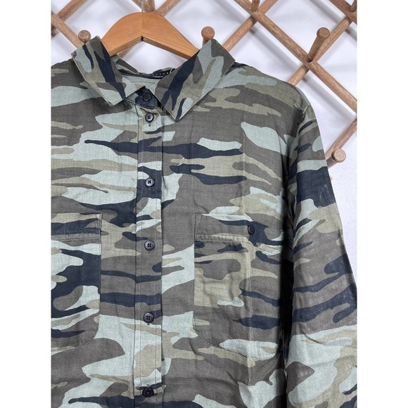 Sanctuary Camouflage Button Down Shirt - Picture 4 of 10